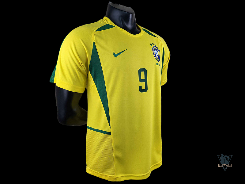 Quadro Ronaldo Camisa Brasil 2002 - PlacasFUT
